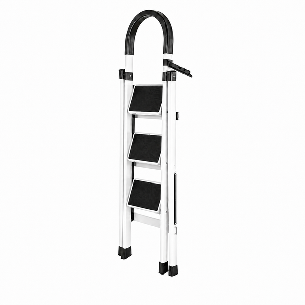 Scara Pliabila cu 3/4/5/6 Trepte Late, At Performance, Metalica, Maxim 150 Kg, Picioare Antialunecare