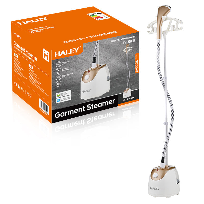 Aparat de Călcat cu Aburi Vertical HALEY, 2000W, Suport Telescopic, Rezervor 2.5L – Fier de Călcat Portabil pentru Haine, Călcare cu Aburi Eficientă și Rapidă Imagine principală a produsului