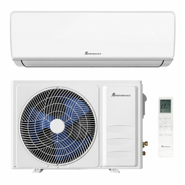 Aer Condiționat Inverter 12000 BTU, R32, Compresor GMCC/GREE, Răcire & Încălzire, Kit Instalare Inclus, Telecomandă LCD