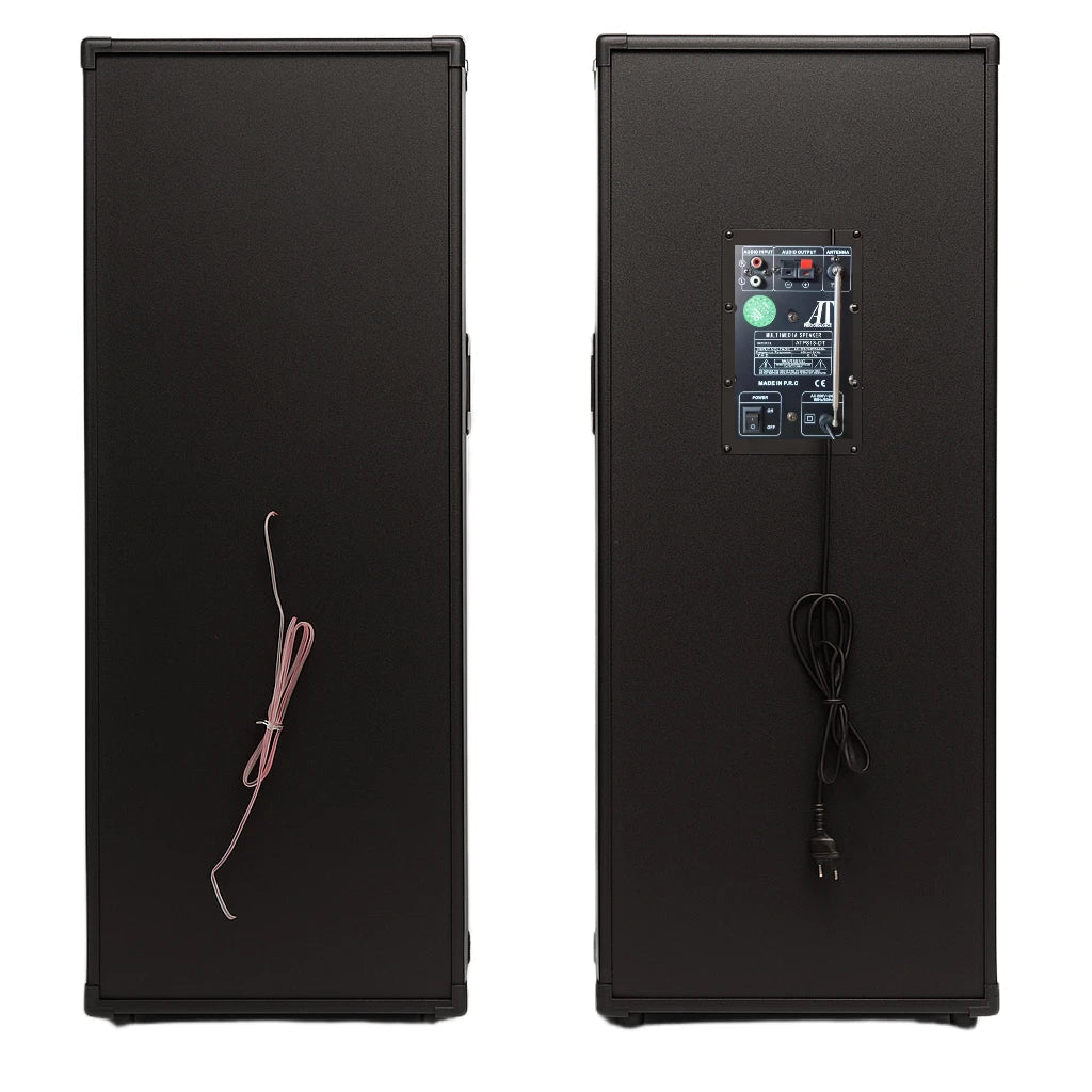 Boxe Audio Profesionale Ailiang ATP813-DT 1500W cu Bluetooth, Karaoke, LED Bass și Telecomand
