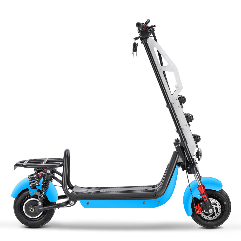 Pachet Premium – Trotinetă Electrică Off-Road, AT PERFORMANCE®, 1000W pliabilă – Viteză 35 km/h, Autonomie 45 km, Baterie 48V, 12Ah + Căști KLGO True Wireless Bluetooth cu Sunet Clar și Autonomie Extinsă Imagine secundară a produsului