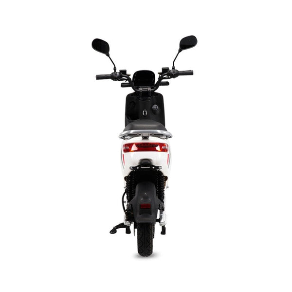 Scuter Electric N-Moto LX04 – Rosu, Motor BOSCH 1440W, Autonomie 80 km, Dimensiuni 1750×570×1140mm, Greutate 80kg, Viteză 25 km/h, Fără Permis, CIV, COC & EEC+ Cadou Tricou N-Moto