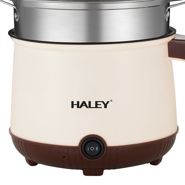 Multicooker Electric Portabil 2.2L, 600W – Gătit Rapid, Menținere la Cald, Oală Antiaderentă, Protecție Supraincălzire