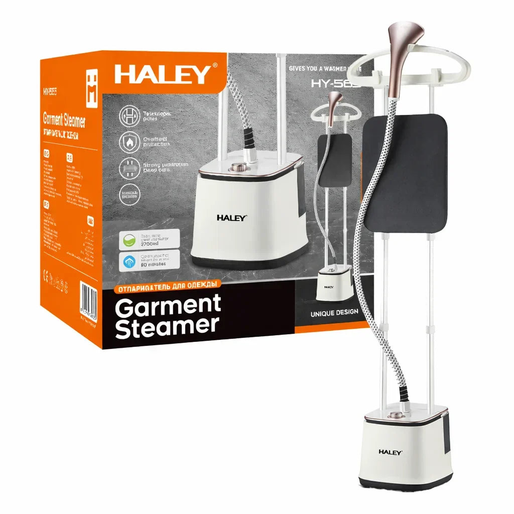 Aparat de Călcat Vertical cu Abur HALEY HY-565, 2000W, Rezervor 2.7L Imagine principală a produsului