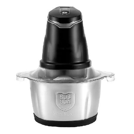 Tocător Electric 400 W cu 4 Lame din Oțel Inoxidabil, Bol din Inox de 2L, Negru Imagine secundară a produsului