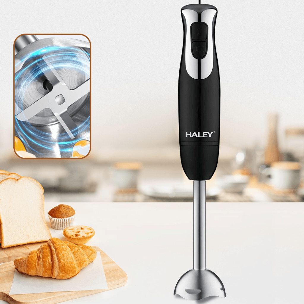 Blender Vertical 1200W, Lame Din Oțel Inoxidabil, 2 Trepte De Viteză, Motor DC Puternic, Sistem Antistropi Imagine secundară a produsului