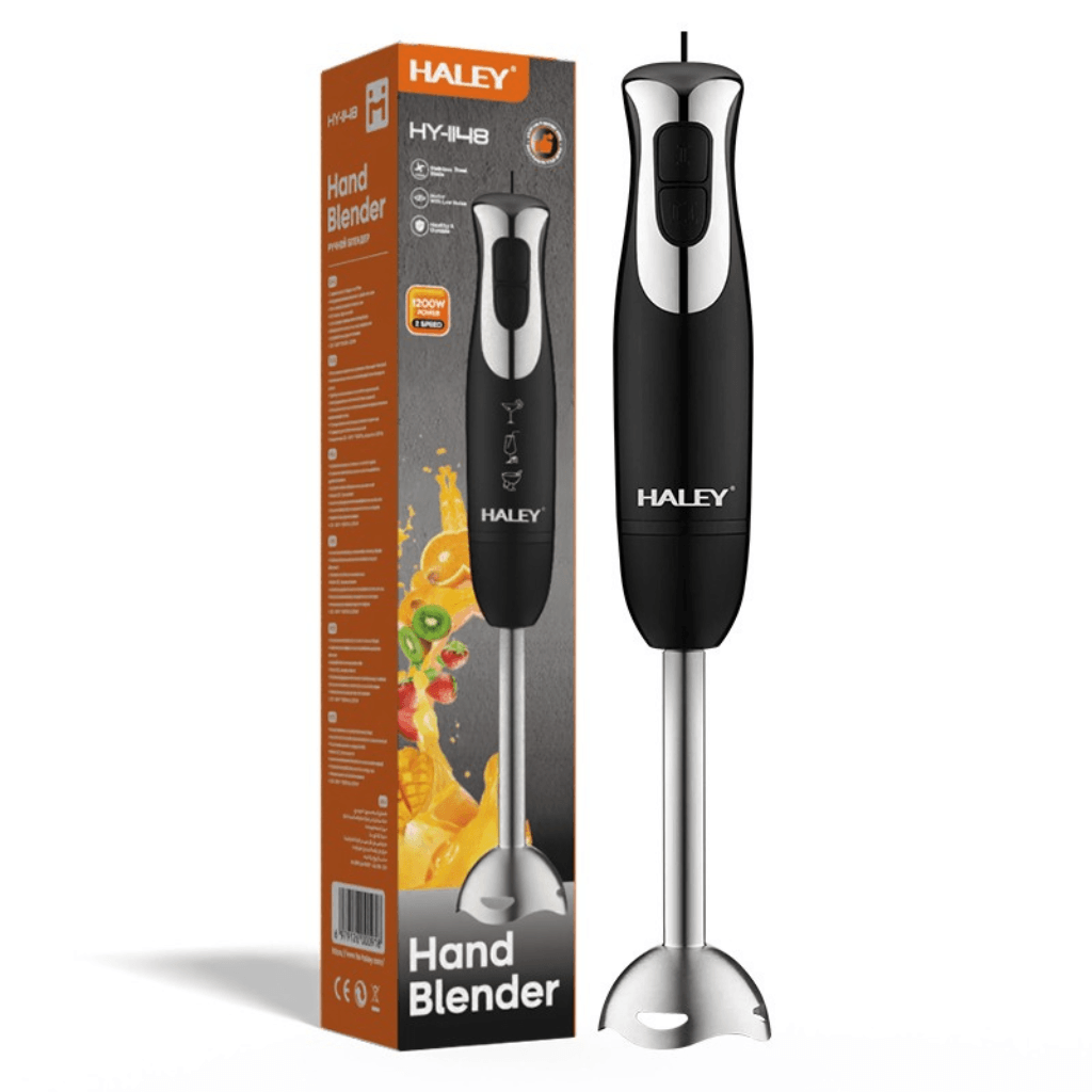 Blender Vertical 1200W, Lame Din Oțel Inoxidabil, 2 Trepte De Viteză, Motor DC Puternic, Sistem Antistropi Imagine principală a produsului