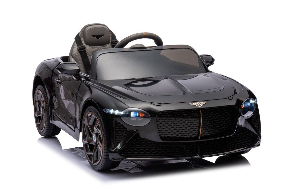 Mașinuță electrică copii Bentley Bacalar oficial licentiat, Kidoo, 12V, 2 motoare, telecomandă 2.4G, LED, USB, Bluetooth, 3-8 ani Imagine principală a produsului