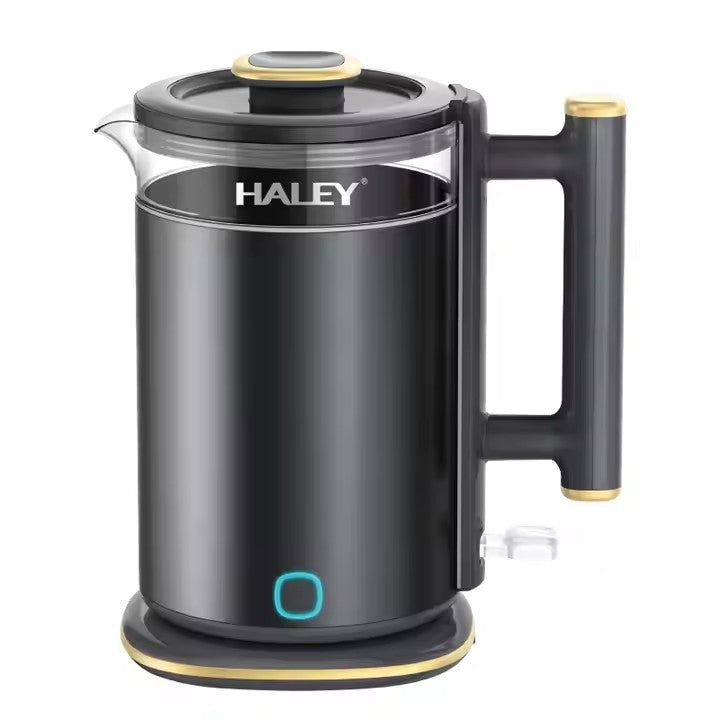 Ceainic Electronic de Apă HALEY, 2L, 1800W, Fierbător cu Căptușeală din Sticlă îngroșată, înalt Borosilicat Imagine principală a produsului