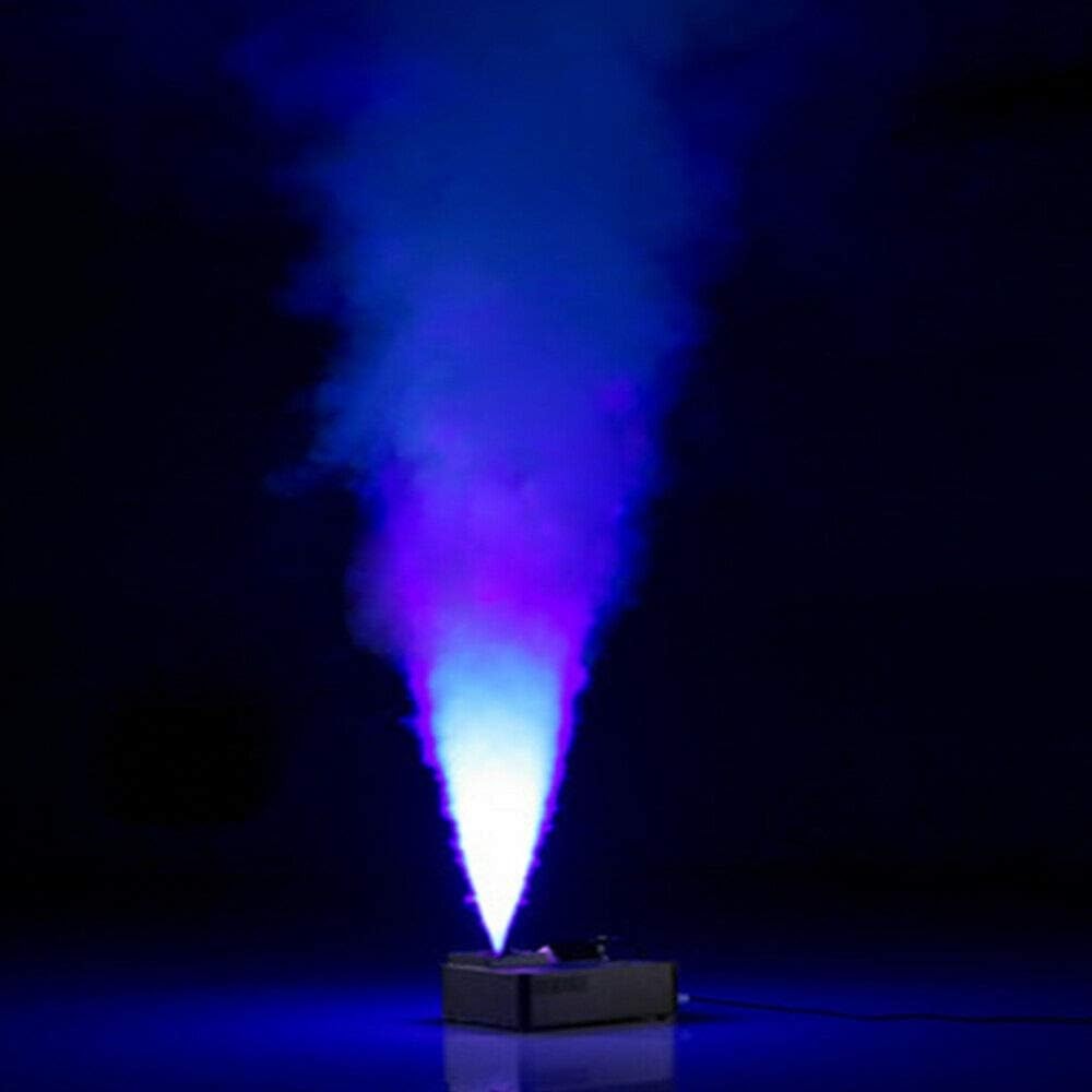 Mașină de Fum Verticală AT PERFORMANCE® 1500W cu 24 LED-uri RGB, Control DMX & Wireless, Efecte Luminoase pentru Scenă, DJ, Evenimente – 3L Capacitate