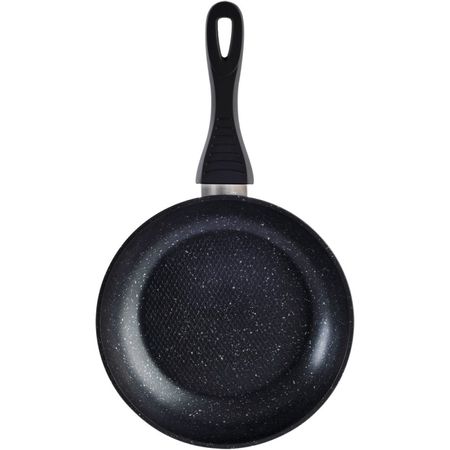 Tigaie marmorata cu capac yena cu faguri, 22cm Imagine secundară a produsului