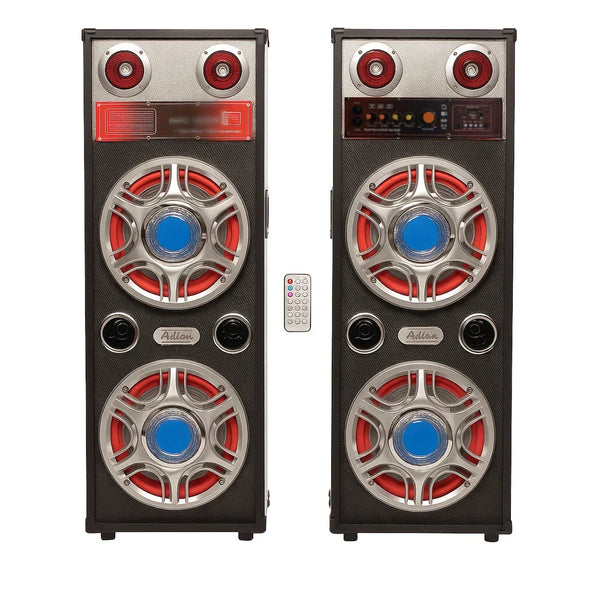 Boxe Audio Profesionale Ailiang ATP813-DT 1500W cu Bluetooth, Karaoke, LED Bass și Telecomand