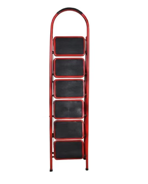 Scara pliabila metalica At Performance, cu structura solida 6 trepte