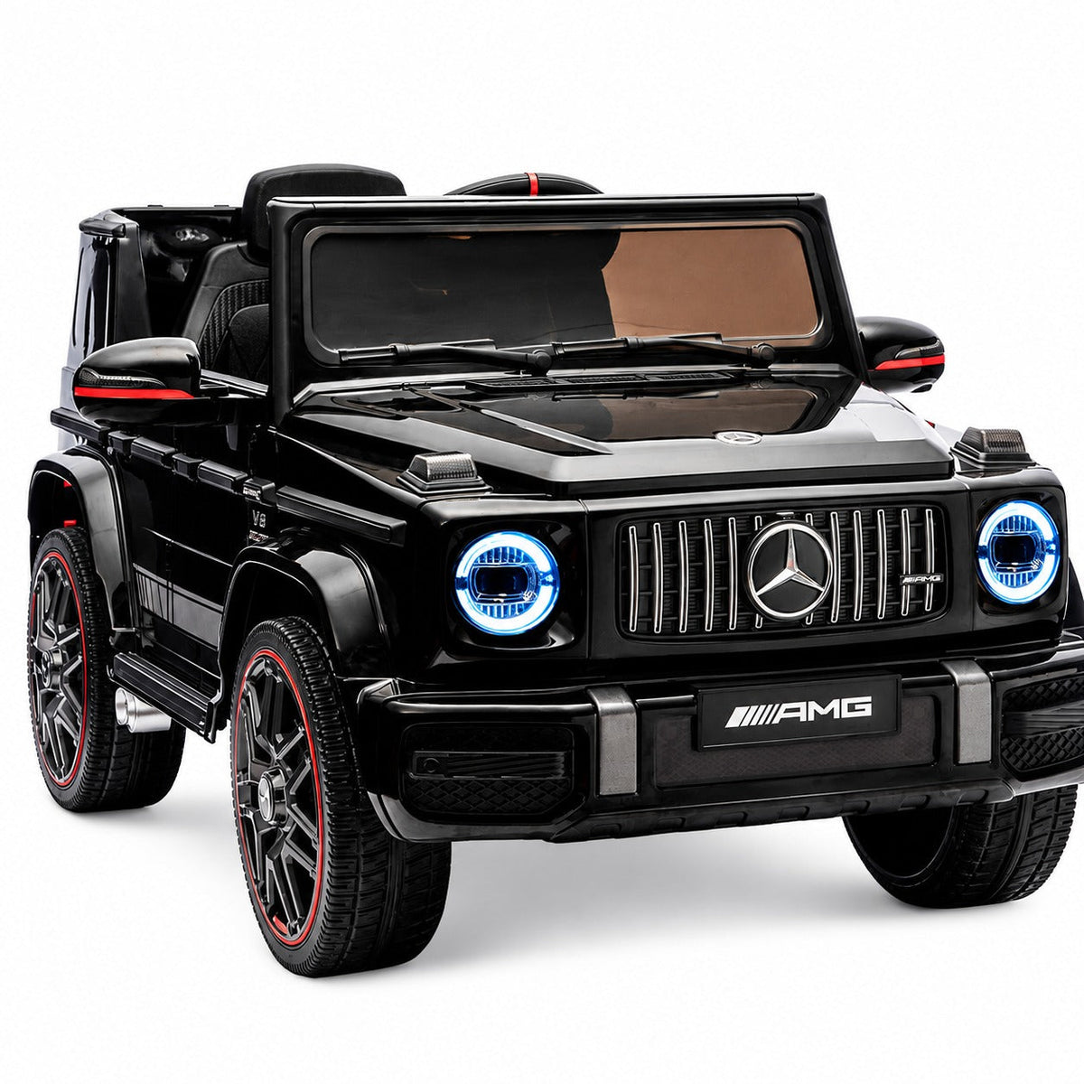 Mercedes-Benz AMG G63 – Mașinuță electrică oficial licențiată pentru copii (12V, 2 motoare de 30W) Imagine principală a produsului