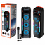 Boxă Portabilă Karaoke Sing-e ZQS8317, Bluetooth, 3 Difuzoare 8", 60W, Microfon Wi-Fi Inclus, Telecomandă, LED RGB, Acumulator 4500mAh