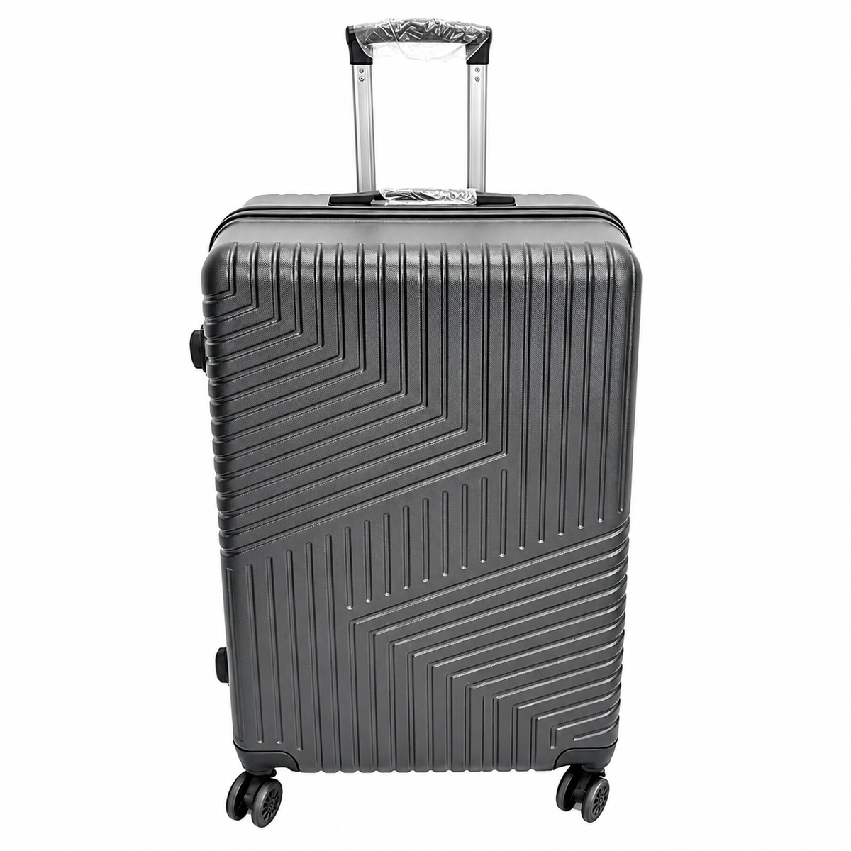 Set 3 Valize de Voiaj ABS, Mare 73 cm + Medie 65 cm + Cabină 55 cm, Roți Duble 360°, Mâner Telescopic, Carcasă Rigidă Rezistentă