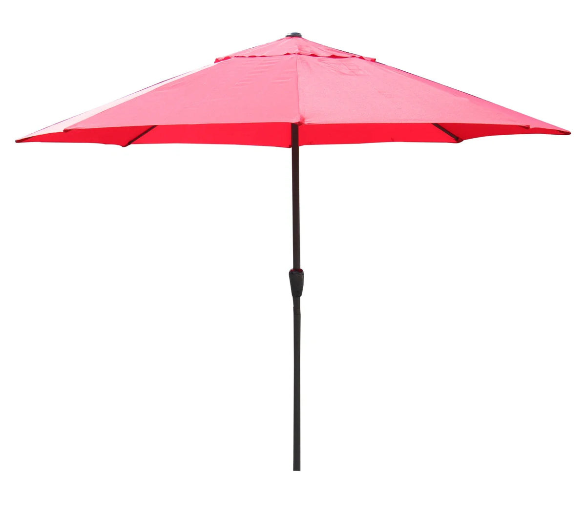 Umbrelă de Grădină 295 cm, Rotundă, Protecție UV, Roșu