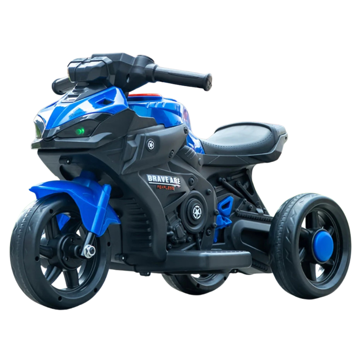 Motocicleta Electrica cu Acumulator pentru Copii AT PERFORMANCE®, Cu melodii si lumini, 6V, 3 Roti