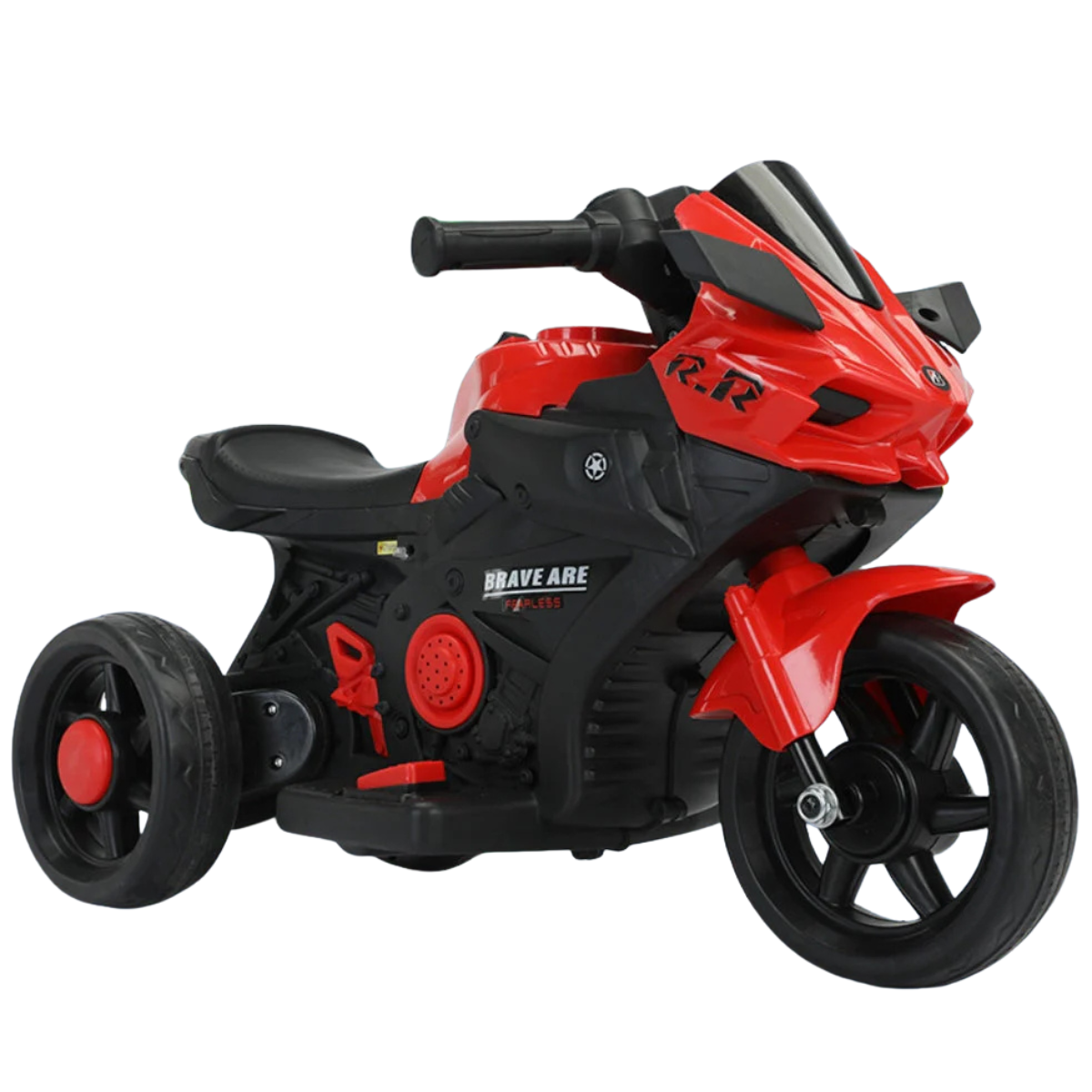 Motocicleta Electrica cu Acumulator pentru Copii AT PERFORMANCE®, Cu melodii si lumini, 6V, 3 Roti