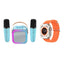 Pachet Smartwatch AMOLED 49mm + Boxă Karaoke cu 2 Microfoane AT PERFORMANCE® – Apel Bluetooth, Muzică, Fitness & Distracție