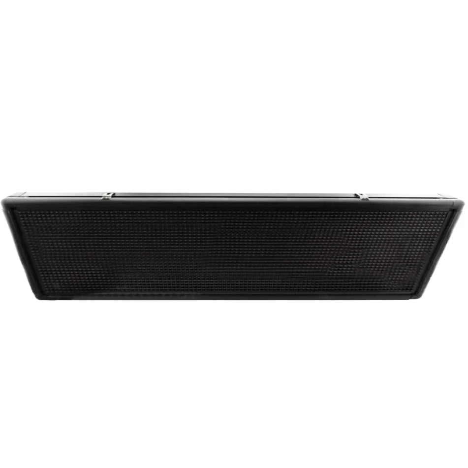 Reclama Luminoasa AT PERFORMANCE 200 x 40 cm, LED Alb, Vizualizare 120°, Wi-Fi, Cod QR, Temperatura, Negru, afisaj mesaj programabil, exterior